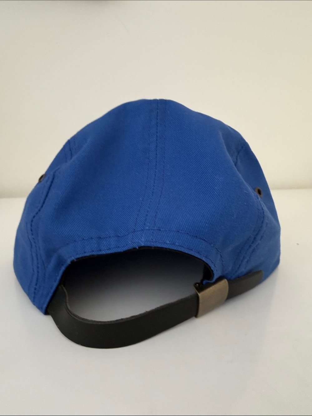 Blue Cap with PASTA in Orange PASTA on the front and RAMEN on the inside cap. - Picture 3 of 9